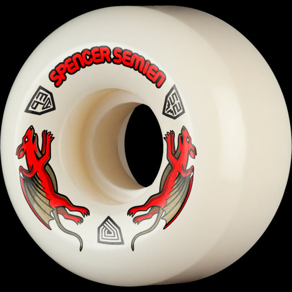 Powell - Spencer Semien Pro Nano Rats Red Dragon Formula AV5 93a Wheels (52mm)